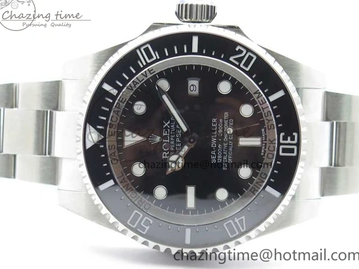 0107 Sea-Dweller DEEPSEA 116660 GMF 316L Steel Black Dial on SS Bracelet A UrbanChic 2959